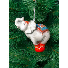 Елочное украшение Цирковой слон