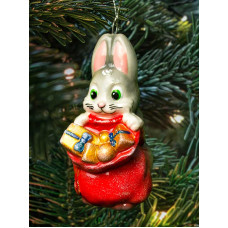 Елочное украшение Зайчик