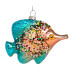 Елочное украшение из стекла Рыбка