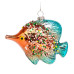 Елочное украшение из стекла Рыбка