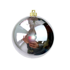 Шар пластиковый 10 см 