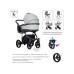 Детская коляска BEBETTO BRESSO LIMITED 2В1 (ЭКОКОЖА+ТКАНЬ)