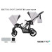 Детская прогулочная коляска для двойни BEBETTO 42 SPORT СOMFORT