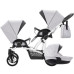 Детская прогулочная коляска для двойни BEBETTO 42 SPORT СOMFORT